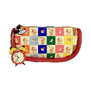 SPECTRUM x Disney Mickey Mouse Breakfast Buddies Makeup Cosmetic Bag Limt Ed